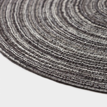 Serving napkin on the table “Duo”, d = 30 cm, brown color-3