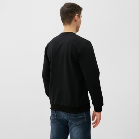 Male sweatshirt, black color, size 56-9