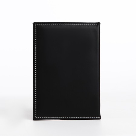 Cover for passport, black color-1