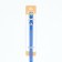 The collar of rivet with 2 rows of rivets, 33 x 1.2 cm, Osh 23-29, blue