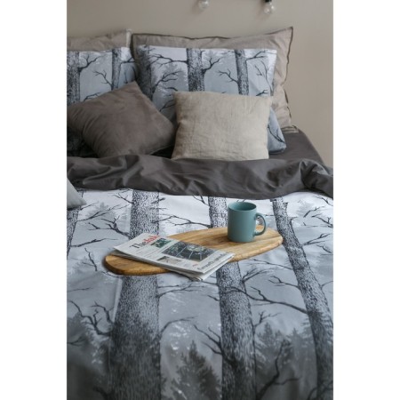Bed linen "Ethel" Duet Forest 143x215 cm - 2 pcs, 240x220 cm, 70x70 cm -2 pcs, calico-13