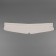 Removable collar, neck diameter = 22 cm, 42 × 6 cm, ivory color