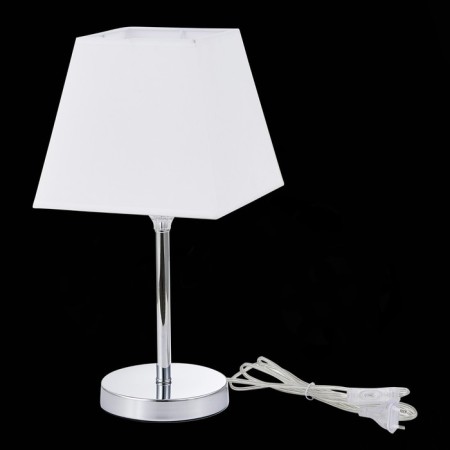 Evoluce bedside lamp. Sle107604-01. Grinda. 1x40 W, E14, 22x22x43 cm, chromium color-3