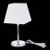 Evoluce bedside lamp. Sle107604-01. Grinda. 1x40 W, E14, 22x22x43 cm, chromium color