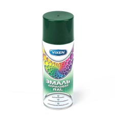 Acrylic enamel Vixen, green moss, RAL 6005, aerosol 520 ml