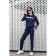 Female ishomine is a suit, size 44, dark blue color