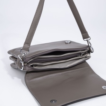 Bag-mixer on a valve, khaki color/gray-6
