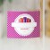 Label for home preparations "Harvest", 70 × 70 mm, purple