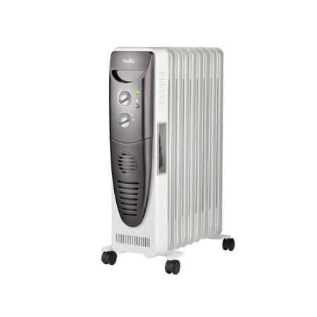 Ballu Turbo Boh/Tb- 09FH, oil, 2000 watts, 9 sections, 28 m², white