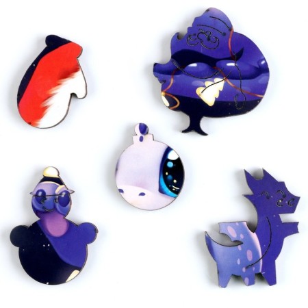 Figure puzzle "Dragon"-4
