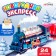 The railway "New Year's Express", works from batteries