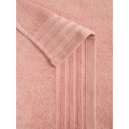 Terry towel Bio-Textiles, 380 gr, size 40x70 cm, pink color-2