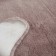 Plush mat Sofi de Marko, size 60x90 cm, color ash rose