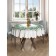 The tablecloth “Summer wreath of greenery”, round, Saten, D = 150 cm