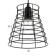 Bayerlux lamp "Crohn" E27 40W black 20x20x18-118cm