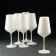 Set of glasses for the wine "Sandra", 450 ml, 6 pcs, white color