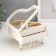 Musical Musical Casket "White Royal with Ballerina" 12x13.5x8.5 cm