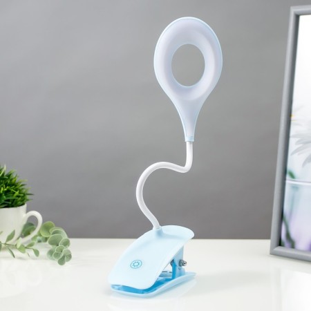 Sensory table lamp 16751/1 LED 2W 6000K USB AKB Blue 14.5x6x41 cm Risalux-4