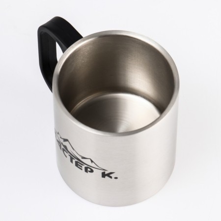 Thermal circle, 180 ml, tourism "Master K", retains heat 2 hours, chrome-3