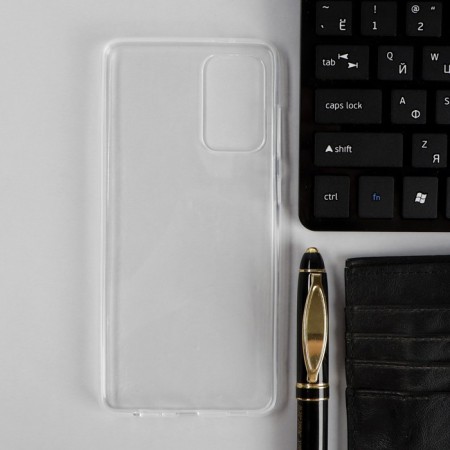 Pero cover, for Samsung A72, silicone, transparent-1