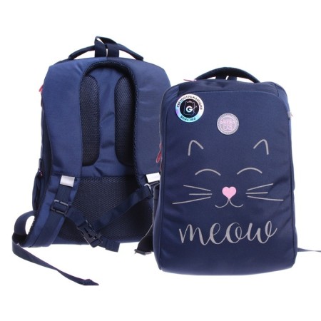 School backpack, 39 x 26 x 17 cm, Grizzly 366, ergonomic back, blue RG-366-4_2