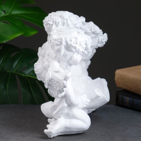 Figure "Triple Angel" White 16x28x22cm-1