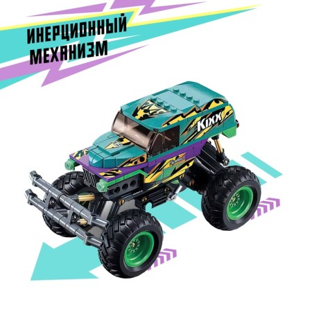 Designer SUV "Bigfoot" Sluban Mechano, Inertia, 252 details, 6+-2