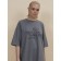 Female dress, size Xs, gray color