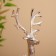 Summary for 3 candles "horns" aluminum 42x42x30 cm
