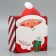 Folding box "Santa Claus", 15 x 15 x 8 cm, new year