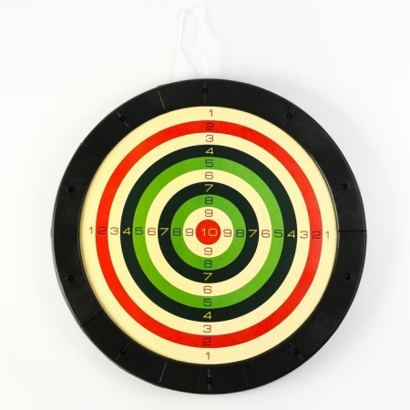 Darts "Euro", D-43 cm, thickness 3 cm, 3 darts, dart 13.5 x 2.5 cm-2