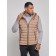 Warmed male vest, size 48, color light brown