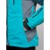 Ski jacket female winter, size 56, turquoise color