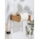 Toilet paper holder, 15 × 5 × 12 cm, birch