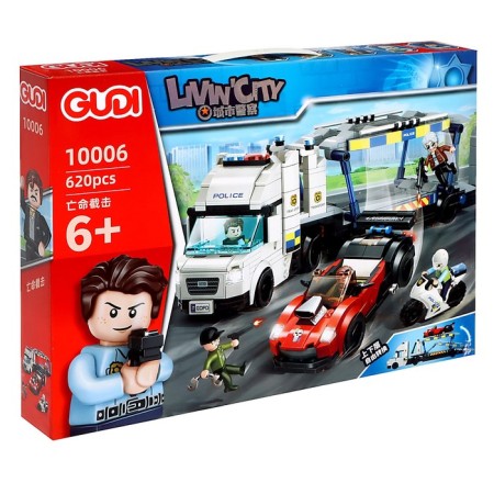 Constructor Police "Auto -Uglings", 620 parts-2