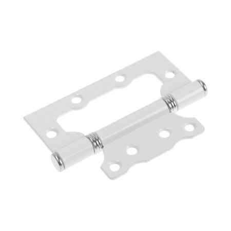 Bear loop 100x74x2 mm, polymer coating is white, 20 pcs-1