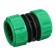 Repair clutch, d = 1 "(25 mm) x D = 1" (25 mm), ABS plastic, Greengo