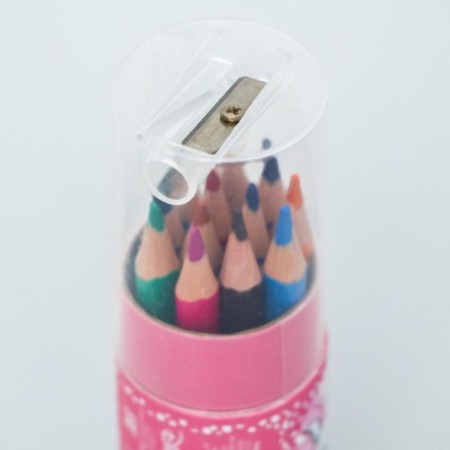 Colored pencils in a tube, 12 colors, trihedral, cats aristocrats-2