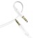 Hoco UPA16, Jack 3.5 mm (M) - Jack 3.5 mm (M), 1 m, tp, white