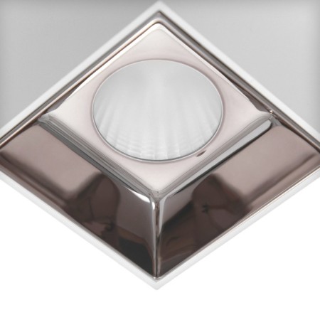 Lumber "Cube" LED 4000K 10W DIM220 white coffee 7.5x7.5x9.5cm-4
