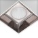 Lumber "Cube" LED 4000K 10W DIM220 white coffee 7.5x7.5x9.5cm