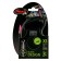 Roulette Flexi Black Design XS (up to 8 kg) 3 m cable, black/pink