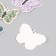 Butterflies cardboard "Flower. Tints" set 12 pcs h = 4-10 cm