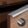 Penfois handle Cappio RT002, L = 500 mm, m/o 288 mm, color gray color