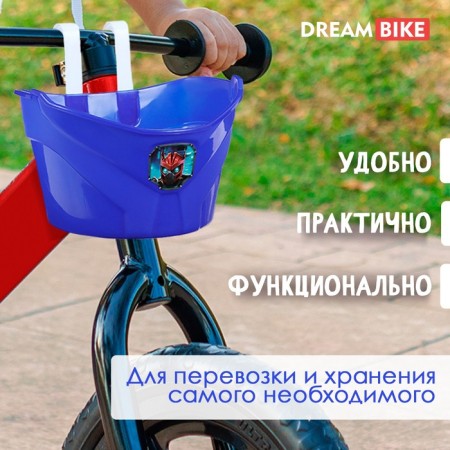 Children's basket Dream Bike "Robot", blue color-2