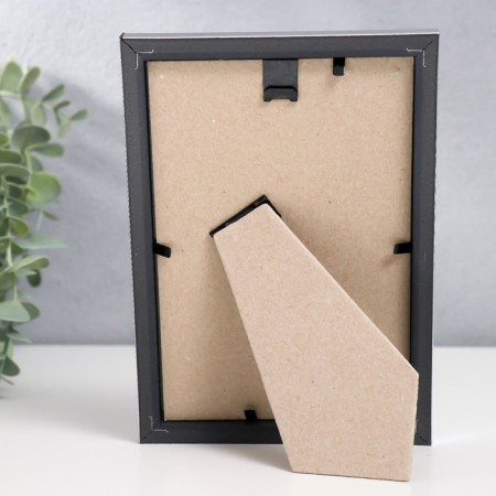 Photo frame plastic "Rainbow" 10x15 cm, silver-3