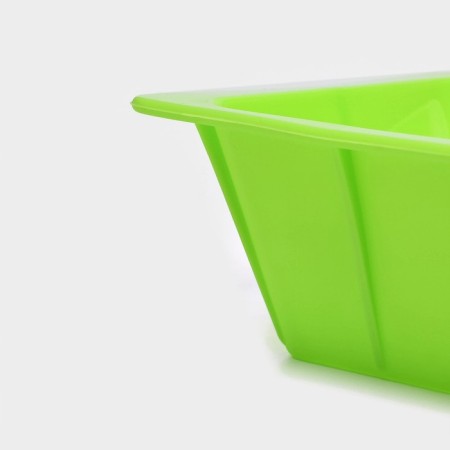 Baking uniform “Bread”, silicone, 25.5 × 13.5 × 6 cm, light green color-5