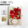 Postcard "Happy Birthday", burgundy peonies, embossing, 12 × 18 cm