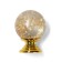 Handle button Cappio PK106, D = 25 mm, plastic, color gold