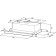 Exposure Krona Kamilla 600 Supernova B, built -in, 485 m3/h, 3 speeds, 60 cm, black